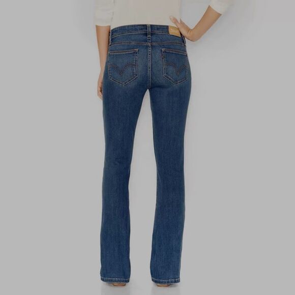 Levi's 529 Curvy Bootcut Jeans Indigo Size 31 - Picture 2 of 13